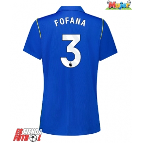 Chelsea Wesley Fofana #3 Primera Equipación Mujer 2026-27 Manga Corta